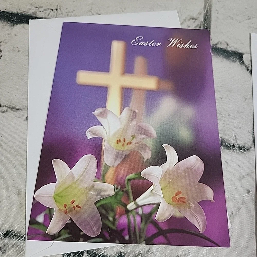 Assorted Greeting Cards Easter Birthday‎ Christian Lot Of 7 With Envelopes